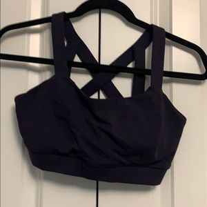 Lululemon Bra, Navy Blue, Size 8